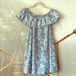 MINI COMFY DRESS💙 XS/ Love Fire